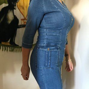 Denim Dress (Fashionva)